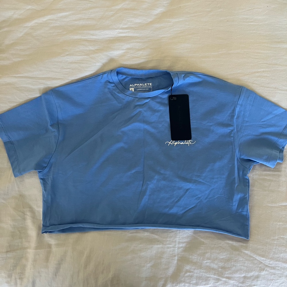 Alphalete Sky Blue Tee